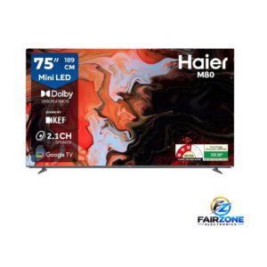 Haier H75M80FUX 75 Inch Mini LED 4K Smart Google TV